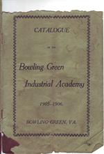 Catalogue of the Bowling Green Industrial Acadmey 1905-1906 - cover Page