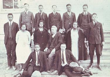 Caroline County Training Students in the 1920's
