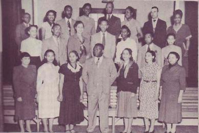 Teachers from 1950 Yearbook